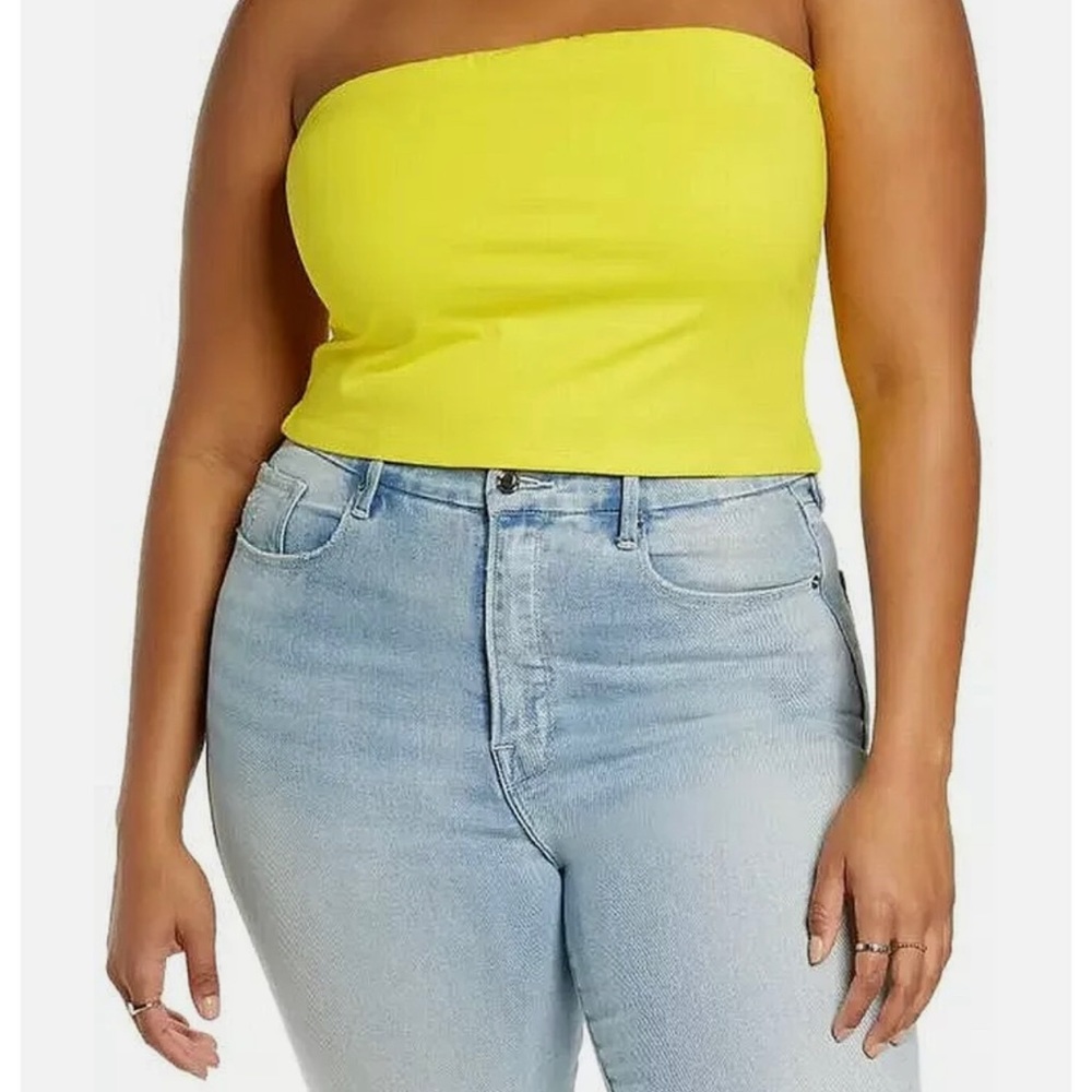 BP Tube Top Yellow Butter Size 1X